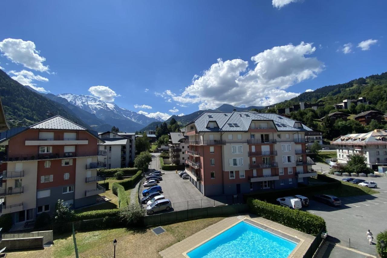 Flat In Residence With Swimming Pool Сен-Жерве-ле-Бен Екстериор снимка